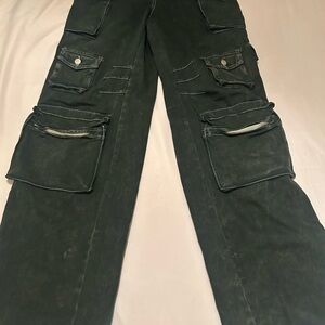 Fashion Nova Women’s Black Cargo Pants